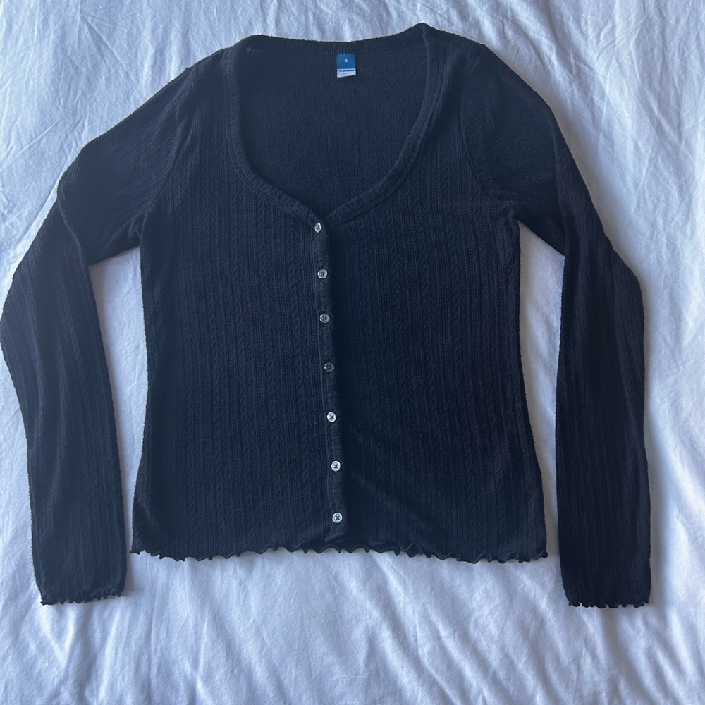 Old Navy Black Knit Sweater